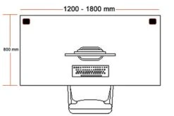 Price Point Beech Rectangular Cantilever Desk 9 Price Point Beech Rectangular Cantilever Desk -Furniture Sale Shop rectangular desk size 6