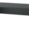 Nene Black Rectangular Panel Leg Desk