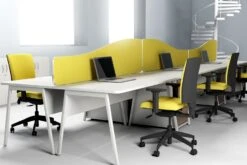 Ascend Double Wave Desk -Furniture Sale Shop roomscene 13
