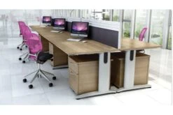 Domino Rectangular Cantilever Desk -Furniture Sale Shop roomshot 10