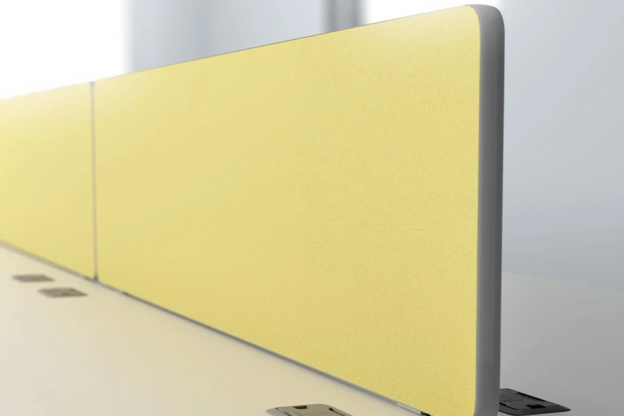 Standard Rectangular Desk Screen 3 Standard Rectangular Desk Screen