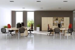 Solar Maple 2000 Office Bookcase 9 Solar Maple 2000 Office Bookcase -Furniture Sale Shop roomshot 8 maple 23