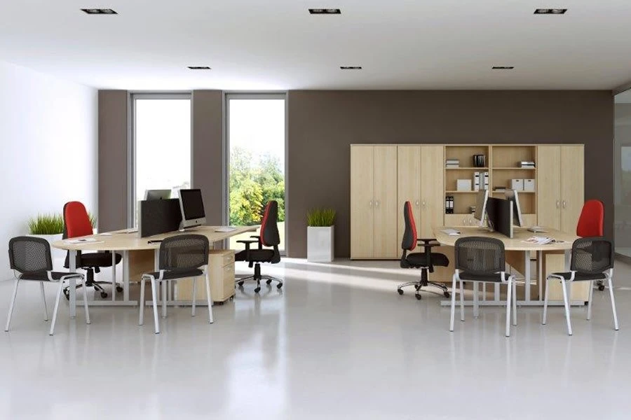 Solar Maple 2000 Office Bookcase 6 Solar Maple 2000 Office Bookcase - Image 4