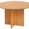 Kestral Round Meeting Table -Furniture Sale Shop round meeting table beech