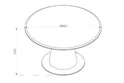 Siena Oak Coffee Table -Furniture Sale Shop siena coffee table oak black 2