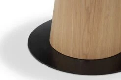 Siena Oak Lamp Table -Furniture Sale Shop siena coffee table oak black 5