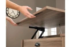 Riser Height Adjustable Desk -Furniture Sale Shop sit stand desk salt oak 5