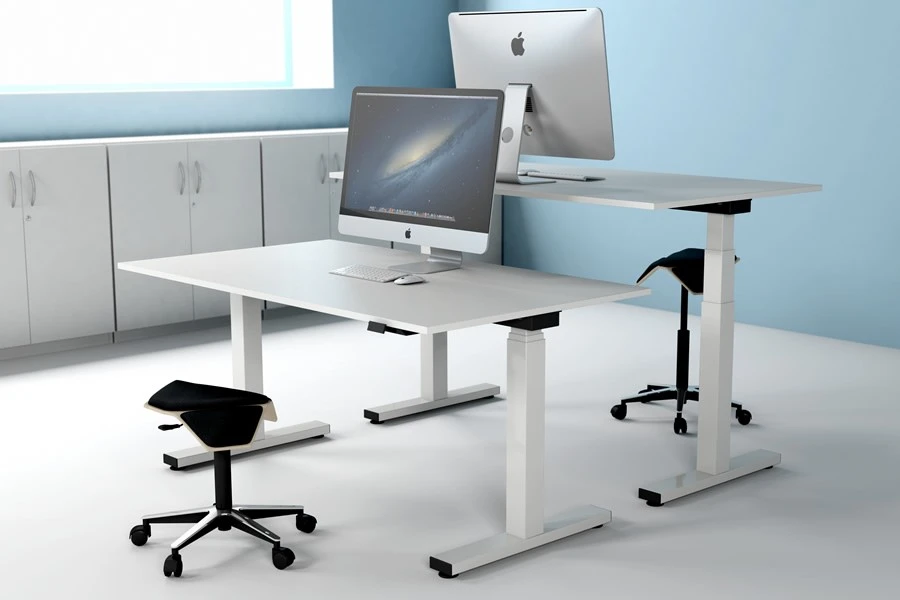 Sit Stand Rectangular Desk 5 Sit Stand Rectangular Desk - Image 3
