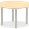 Solar Maple 1200mm Round Meeting Table -Furniture Sale Shop solar maple 1200mm round meeting table