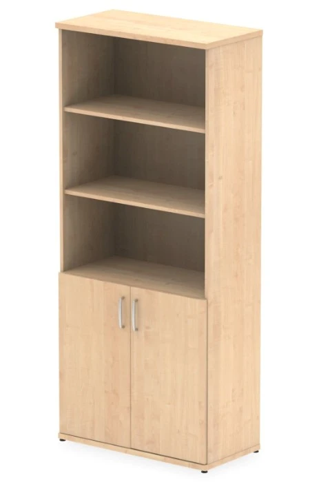 Solar Maple Open Shelf Cupboard 3 Solar Maple Open Shelf Cupboard
