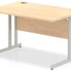 Solar Maple Rectangular Cantilever Desk -Furniture Sale Shop solar maple rectangular cantilever desk 1200mm