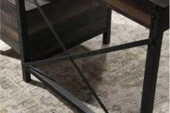 Steel Gorge Desk 29 Steel Gorge Desk -Furniture Sale Shop steel gorge desk carbon oak 5