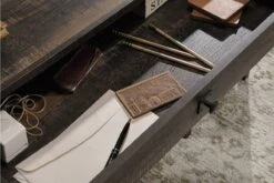 Steel Gorge Desk 33 Steel Gorge Desk -Furniture Sale Shop steel gorge desk carbon oak 8