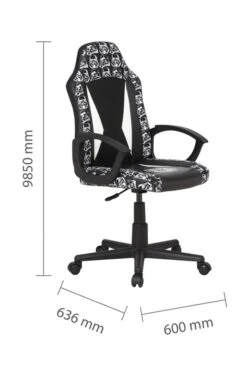 Star Wars Stormtrooper Patterned Gaming Chair -Furniture Sale Shop stormtrooper patterned gaming chair 9