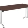 Harmony Walnut Folding Rectangular Table -Furniture Sale Shop table 10