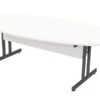 Avon Oval White Boardroom Table -Furniture Sale Shop table