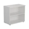 Kestral White Bookcase -Furniture Sale Shop tes745wh front 45