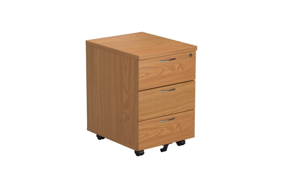 Kestral Mobile 3 Drawer Pedestal 6 Kestral Mobile 3 Drawer Pedestal - Image 4