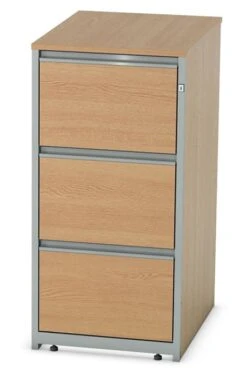 Thames Three Filing Drawers -Furniture Sale Shop three drawer filing cabinet light oak