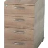 Universal 4 Drawer Desk High Pedestal -Furniture Sale Shop universal
