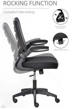 Alaska Mesh Office Chair -Furniture Sale Shop vinsetto mesh office chair swivel task 4