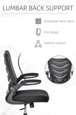 Alaska Mesh Office Chair -Furniture Sale Shop vinsetto mesh office chair swivel task 6