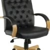 Warwick Leather Office Chair 2 Warwick Leather Office Chair -Furniture Sale Shop warwick noir 1