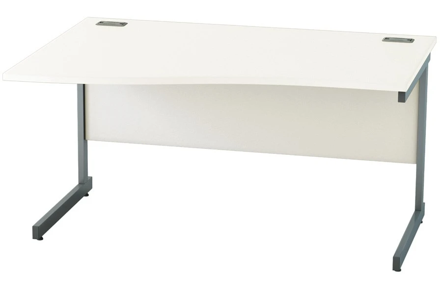 Avon White Wave Cantilever Desk 3 Avon White Wave Cantilever Desk