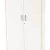 Avon White Two Door Locking Cupboard -Furniture Sale Shop white 1849 high cupboard